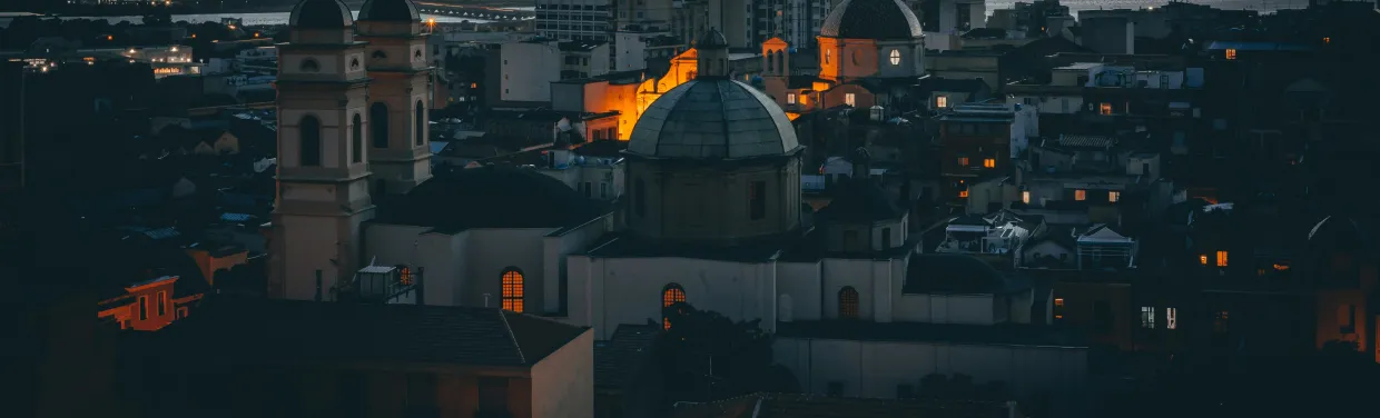 Cagliari tramonto
