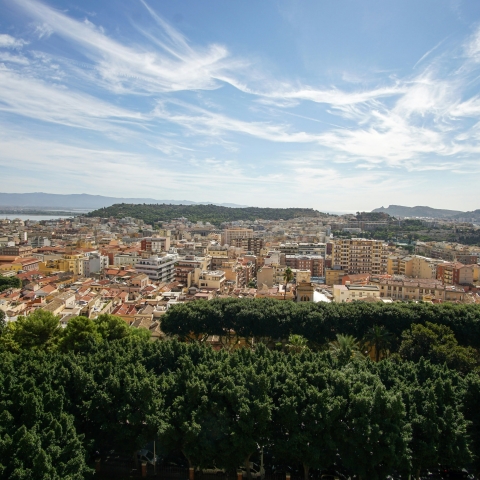 Cagliari panorama