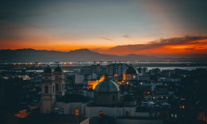 Cagliari tramonto